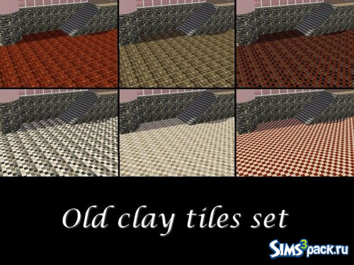 Текстуры Old clay tiles от Prickly Hedgehog