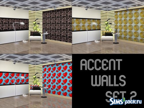 Текстуры Accent Wall 2 от Prickly Hedgehog