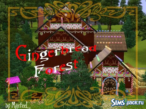 Дом Gingerbread Forest от murfeel