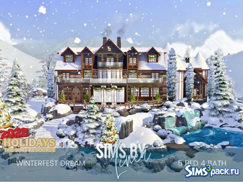 Дом Winterfest Dream от SIMSBYLINEA