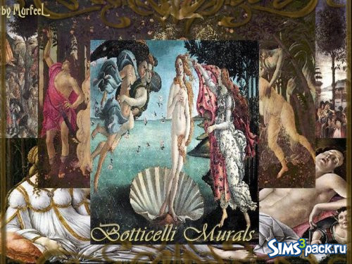 Картины Botticelli Murals от murfeel