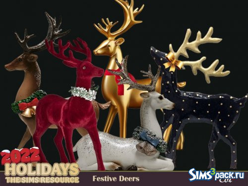 Сет Festive deers от evi