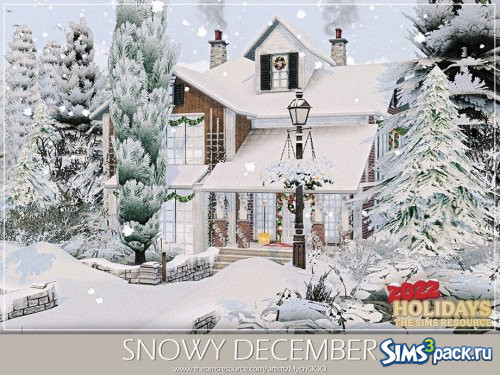 Дом Snowy December от MychQQQ