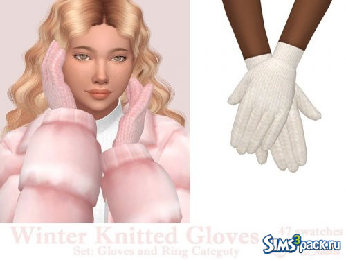 Перчатки Winter Knitted от Dissia