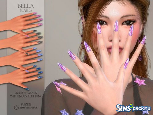 Ногти Bella от Suzue