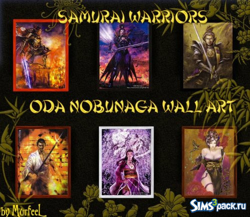 Картины Samurai Warriors - Oda Nobunaga от murfeel