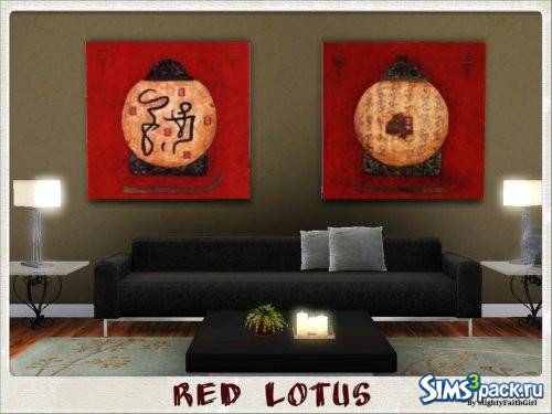 Картины Red Lotus от mightyfaithgirl