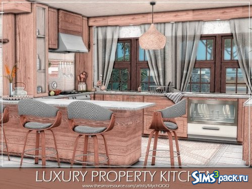 Кухня Luxury Property от MychQQQ