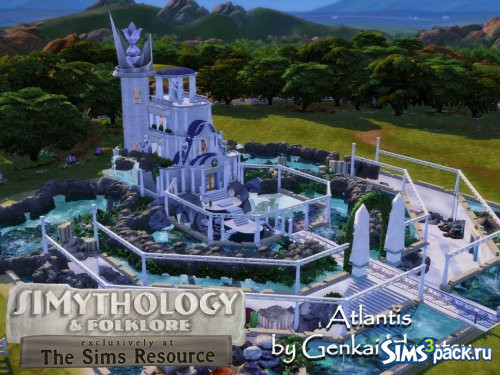 Дом SiMythology Atlantis от GenkaiHaretsu