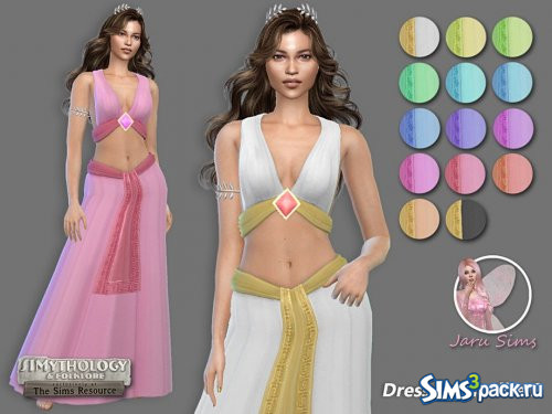 Платье SIMYTHOLOGY Aphrodite 2 от Jaru Sims