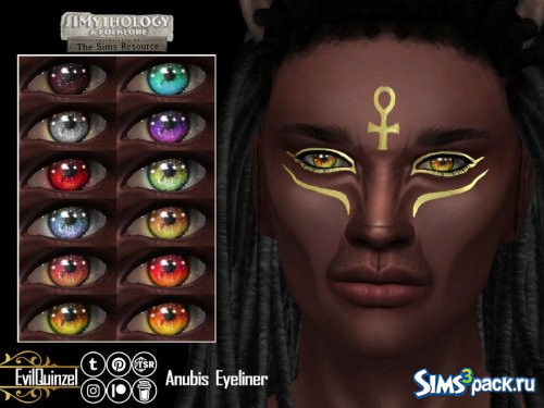 Сет SIMythology - Anubis от EvilQuinzel
