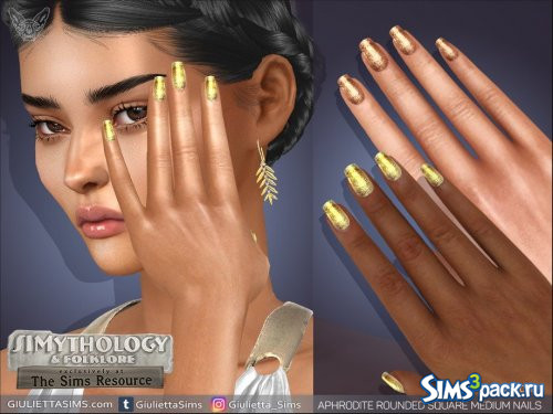 Ногти Simythology - Aphrodite Rounded от feyona