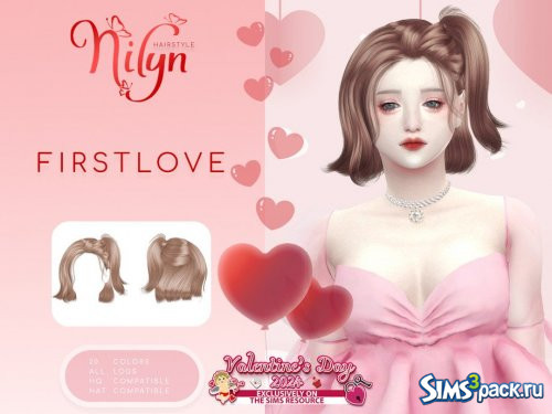 Прическа Valentine s Day FIRST LOVE от Nilyn