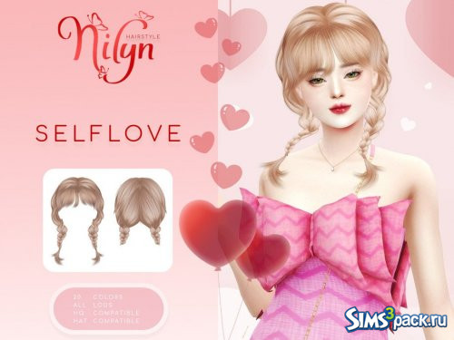 Прическа Valentine s Day SELFLOVE от Nilyn