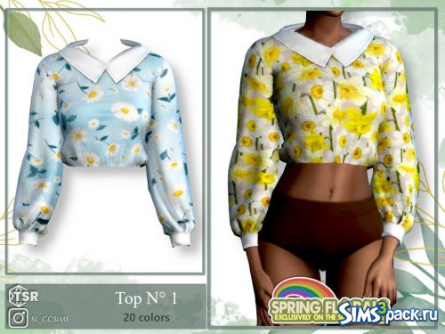 Блуза SpringFlorals #1 от SL_CCSIMS