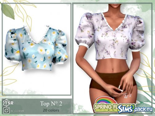 Блуза SpringFlorals #2 от SL_CCSIMS