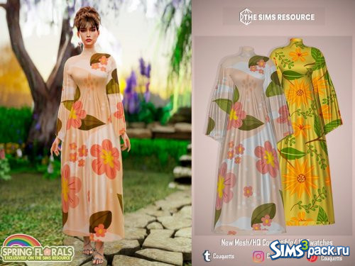 Платье Spring Floral Fiores от couquett