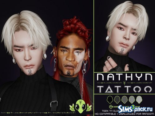 Татуировка Nathyn от unidentifiedsims