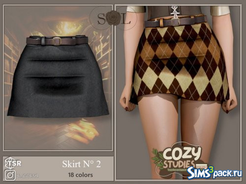 Юбка CozyStudies #2 от SL_CCSIMS