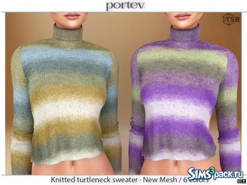 Водолазка Knitted turtleneck от portev