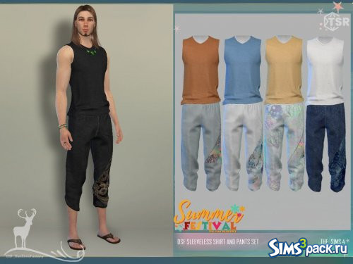 Костюм SUMMER FESTIVAL от DanSimsFantasy