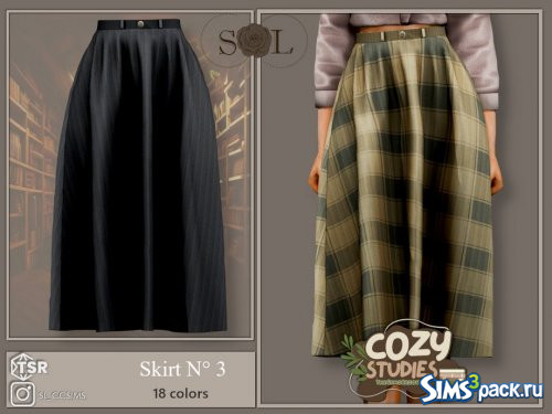 Юбка CozyStudies #3 от SL_CCSIMS