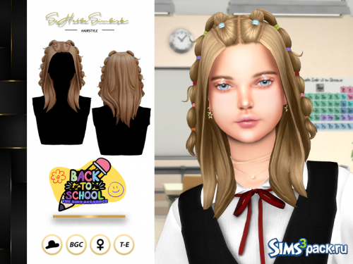 Прическа Back to School - Julieta от sehablasimlish