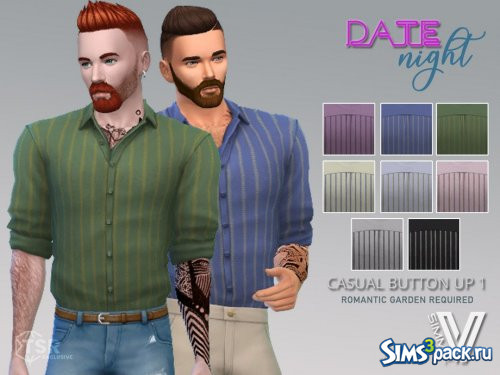 Рубашка Date Night Casual Button up от SimmieV