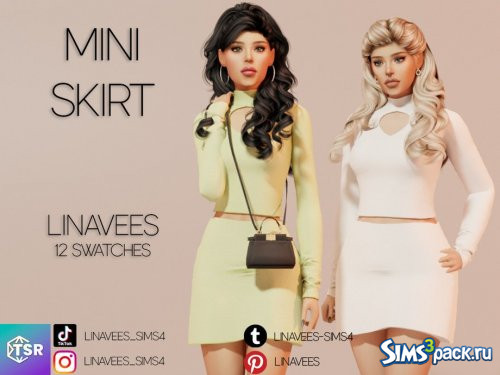 Мини-юбка от linavees