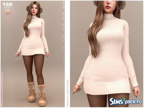 Платье в рубчик от busra-tr