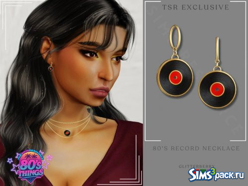 Золотые серьги - кольца от Glitterberryfly