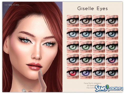 Линзы для глаз от Lisaminicatsims