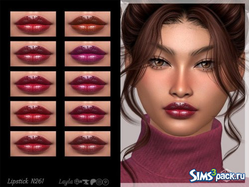 Глянцевая помада от Layla