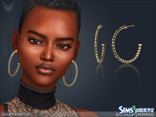 Серьги - кольца от Feyona