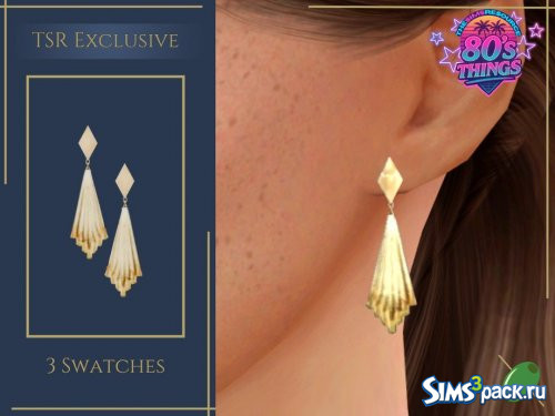 Серьги - подвески в стиле ретро от Pitted0live