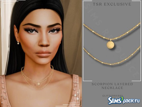 Многослойное ожерелье от Glitterberryfly