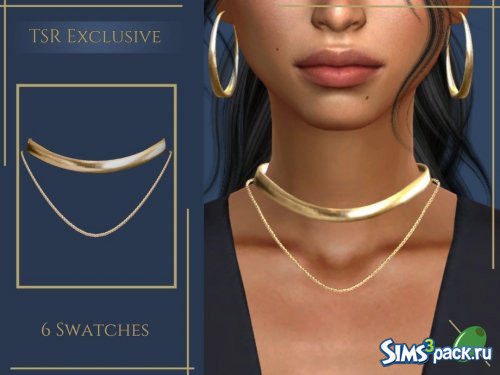 Простое многослойное колье от Pitted0live