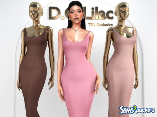 Платье-миди от D.O.Lilac