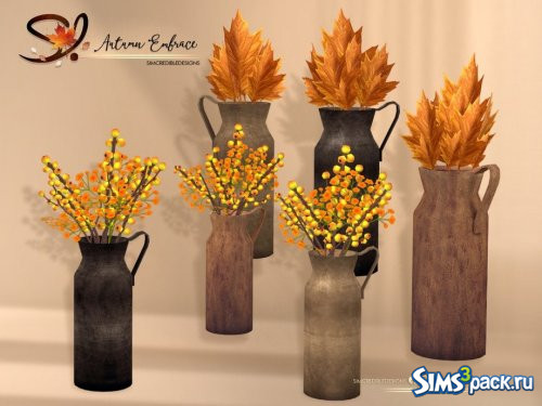 Ваза &quot; Осенние объятия &quot; от SIMcredible!