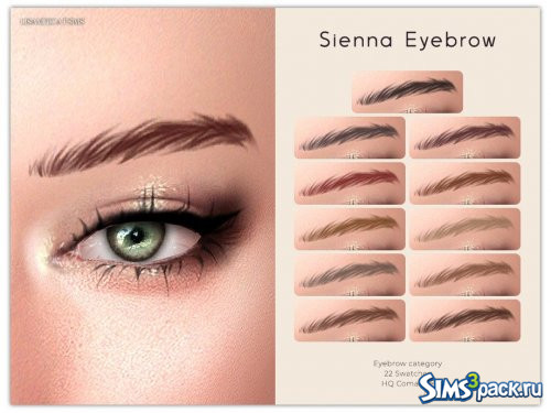 Брови от Lisaminicatsims