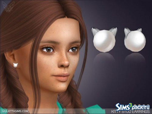 Серьги - гвоздики для детей от Feyona