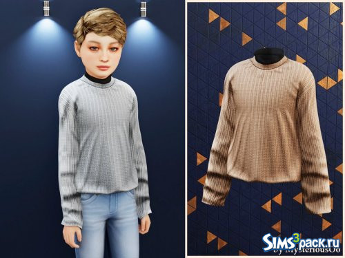 Детский свитер в рубчик от MysteriousOo