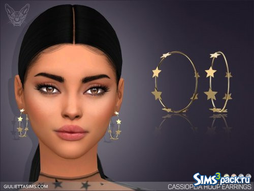 Серьги - кольца от Feyona