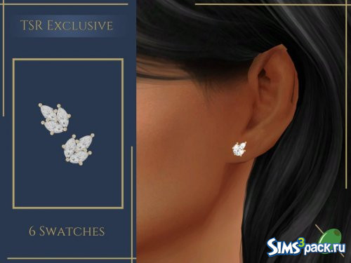 Серьги - гвоздики V2 от Pitted0live