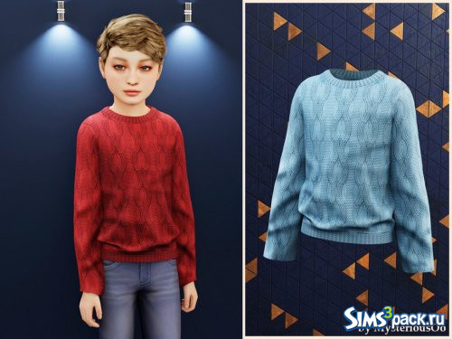 Детский свитер ручной вязки от MysteriousOo