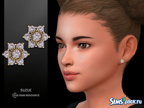 Серьги детские от Suzue
