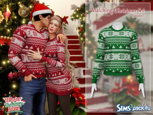 Свитер для мужчин от WisteriaSims