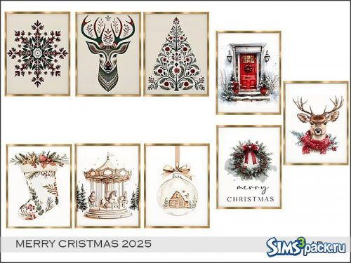 Новогодние картины от Pilar