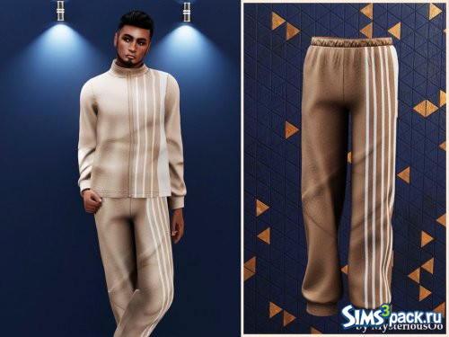 Мужские спортивные брюки в стиле ретро от MysteriousOo