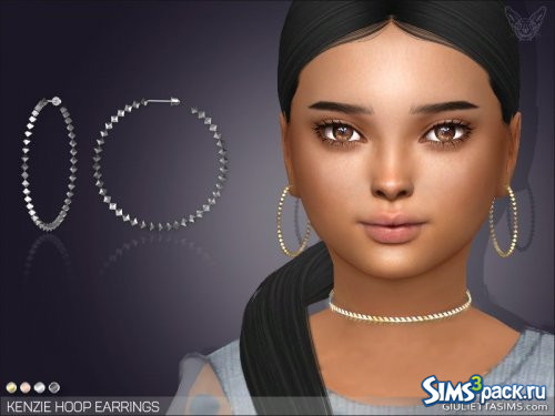 Серьги - кольца для детей от Feyona